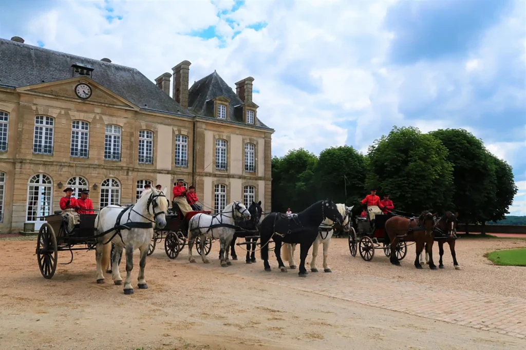 Calèches du Haras national du Pin, lieu référent du Groupe Silam.