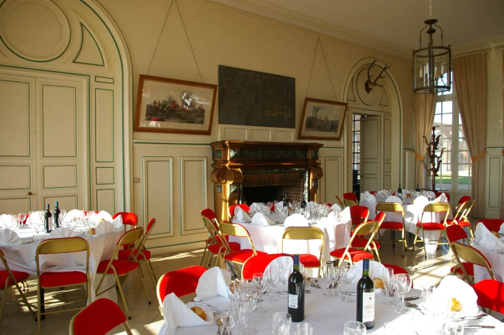 Dîner dans le domaine du Haras du Pin, lieu référent du Groupe Silam.