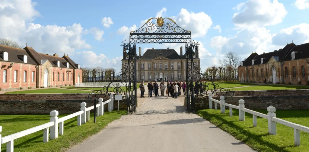 Visite du haras du national du Pin, lieu référent du Groupe Silam.