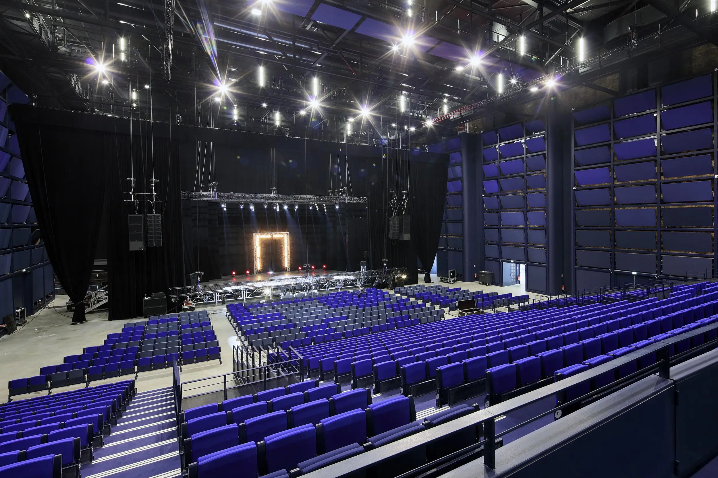 Salle de séminaire d'un lieu partenaire du Groupe Silam en Normandie.