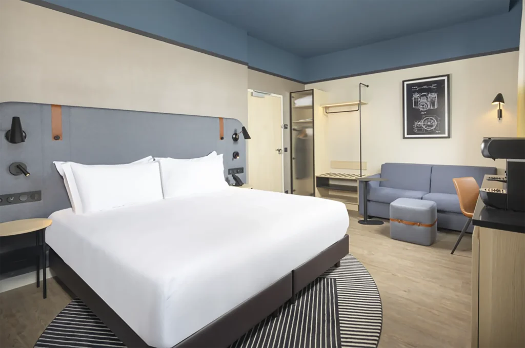 Restaurant de l'hôtel Hyatt à Rouen, lieu partenaire du Groupe Silam.