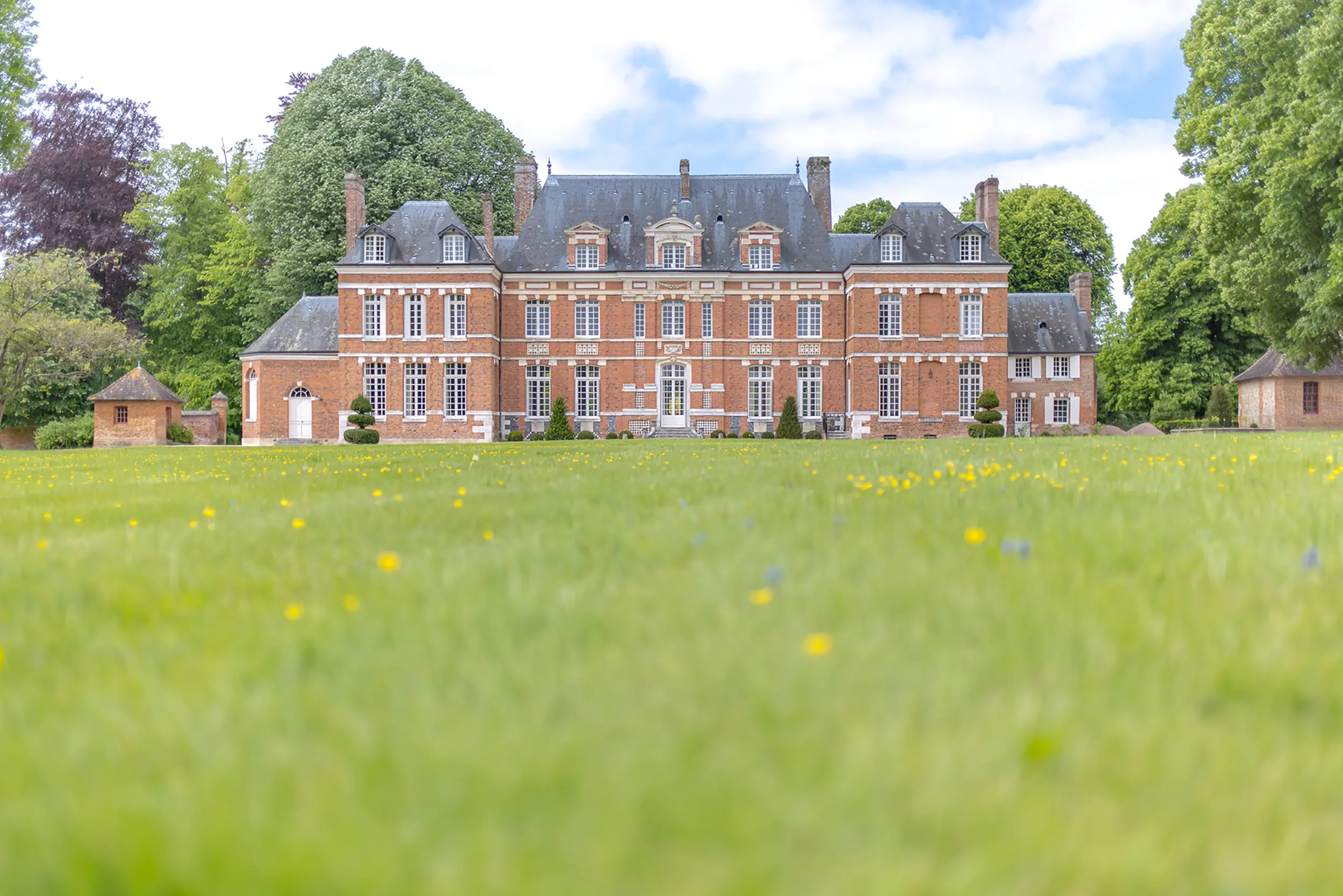 Jardins du Château de Roumare, lieu partenaire du Groupe Silam.