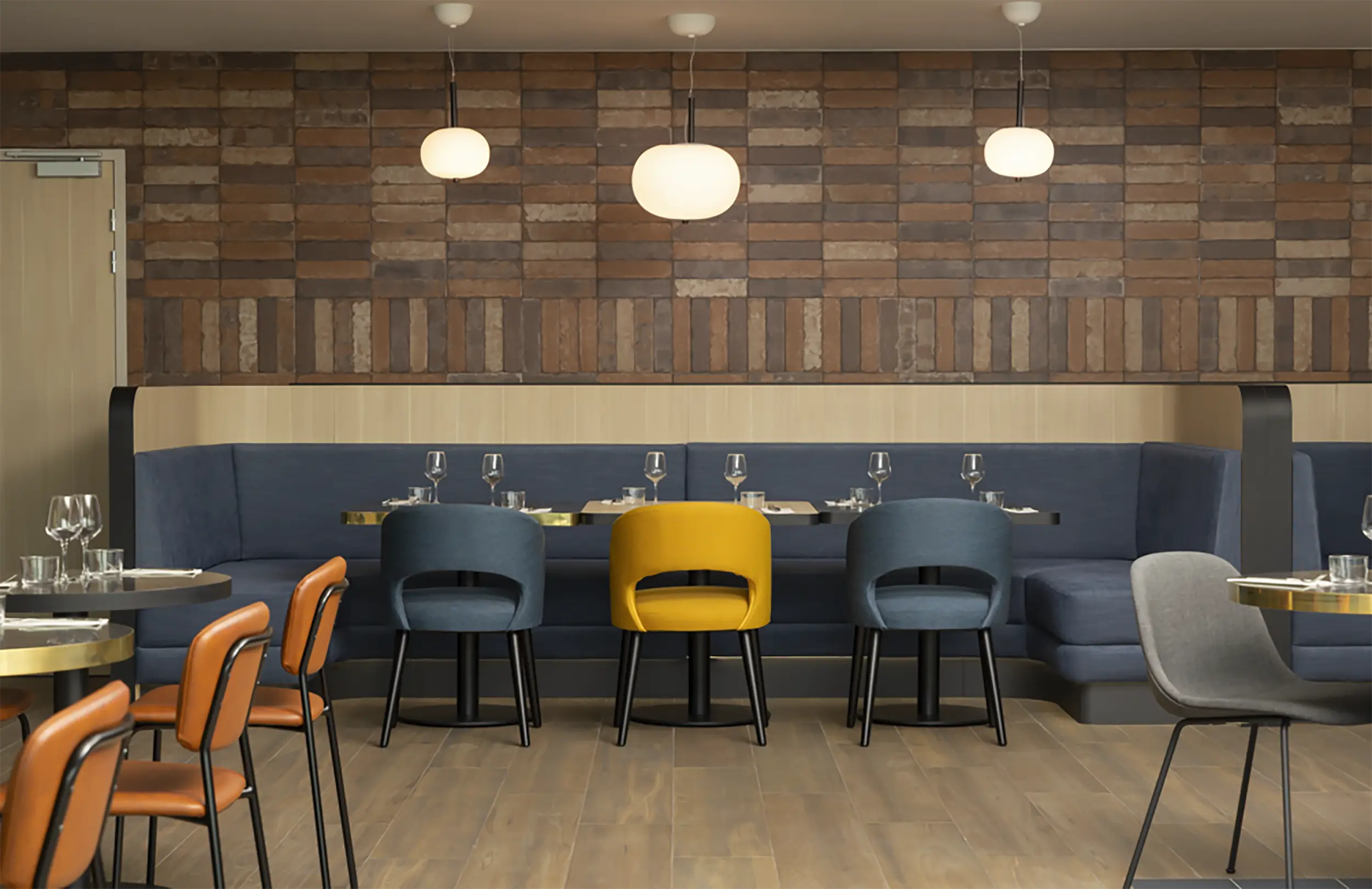 Restaurant d'un lieu partenaire du Groupe Silam à Rouen.