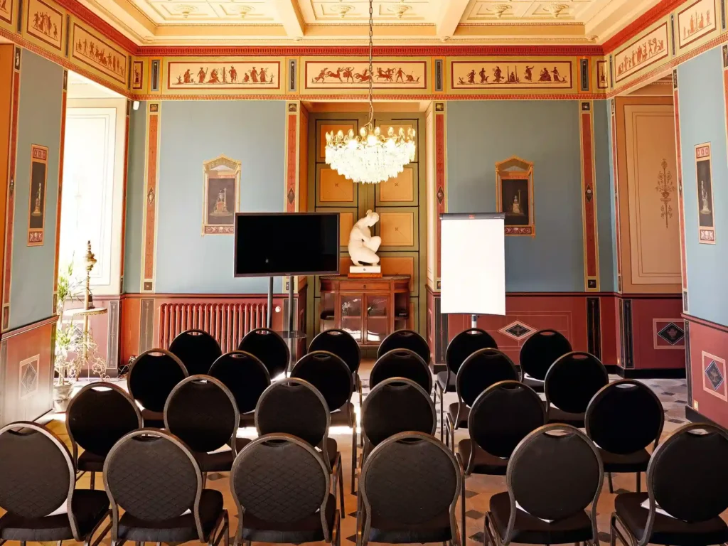 Conférence au château des deux lions, lieu partenaire du Groupe Silam.