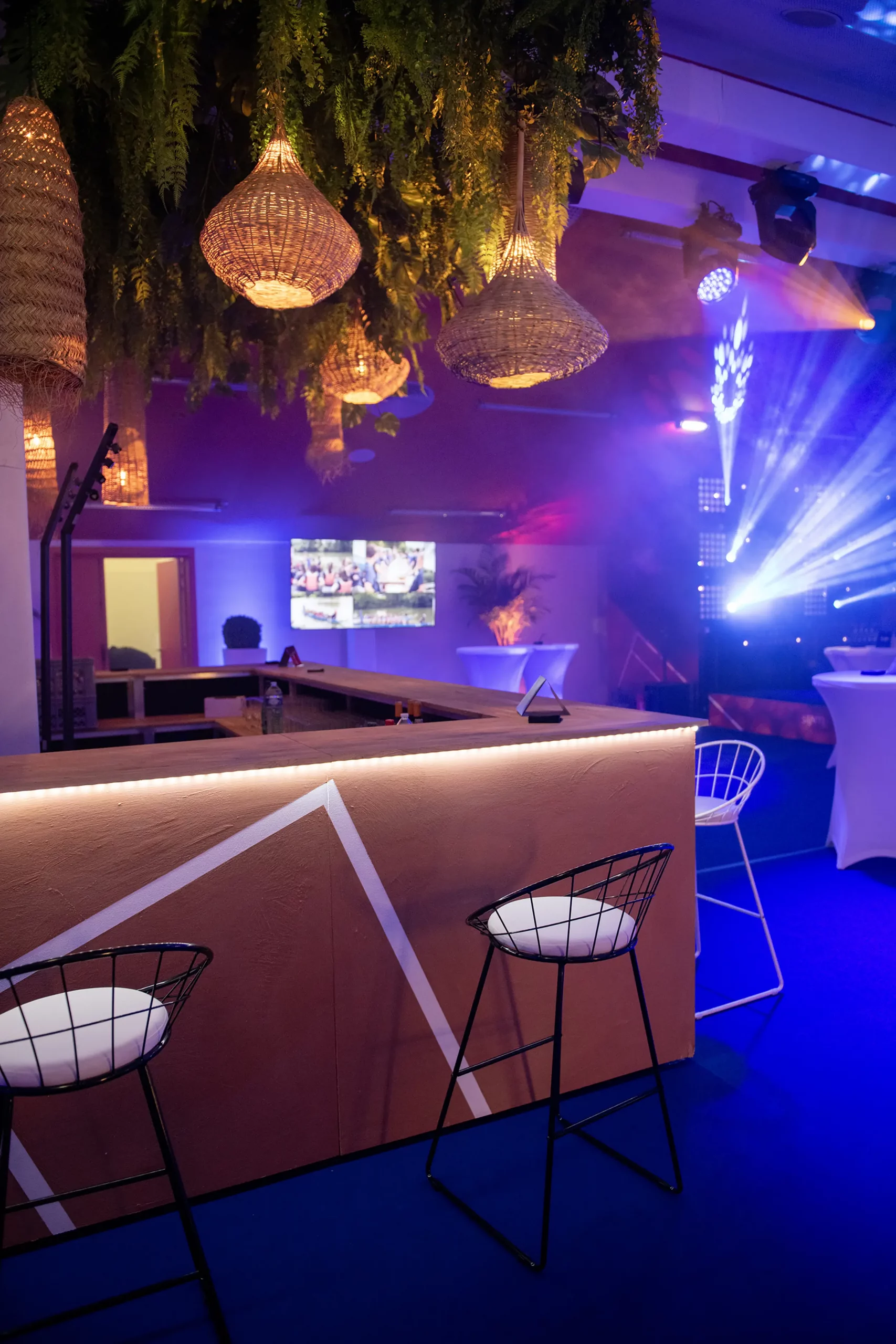 Espace VIP réalisé par le Groupe Silam.