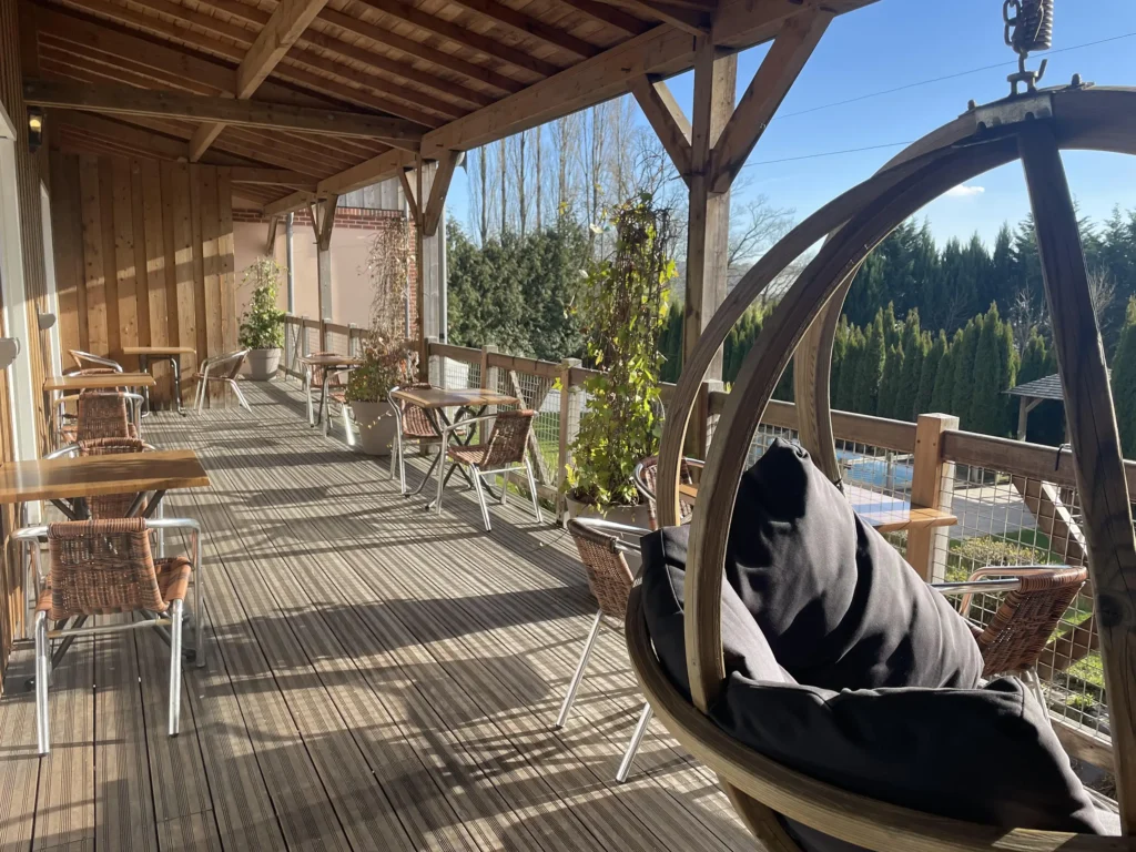 Extérieur du Clos de la Vaupalière, lieu partenaire du Groupe Silam.