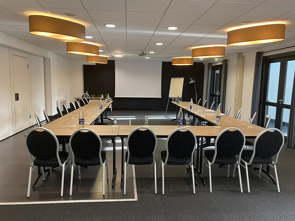 Salle de réunion d'un lieu partenaire du Groupe Silam près de Rouen.