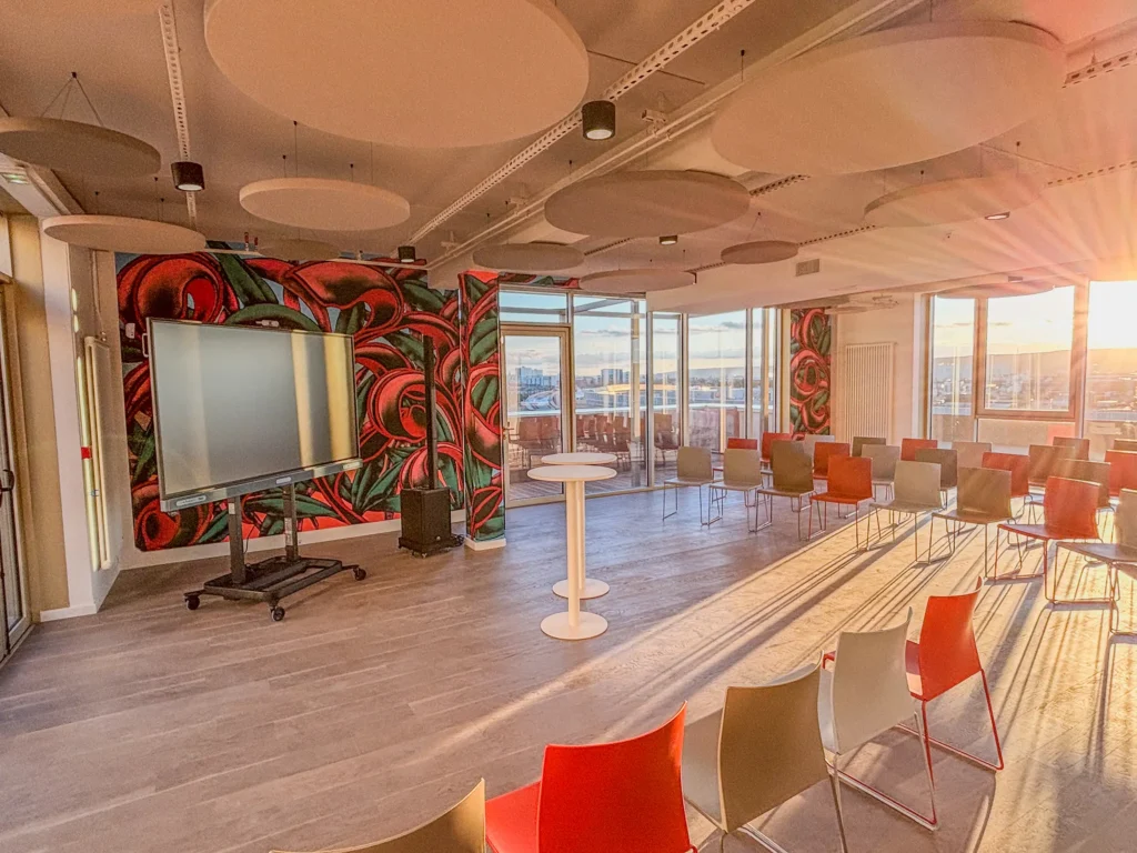 Salle de conférence en Normandie, lieu partenaire du Groupe Silam.