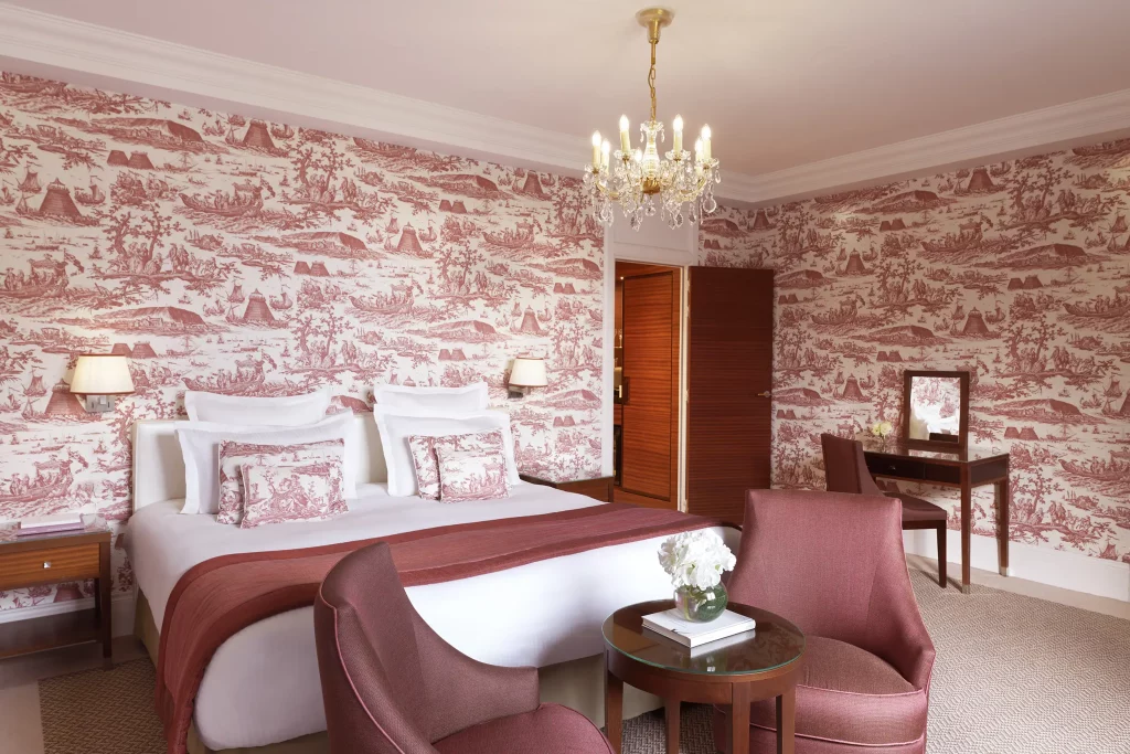 Chambre à l'Hôtel le Normandy Barrière pour vos événements organisés par le Groupe Silam.
