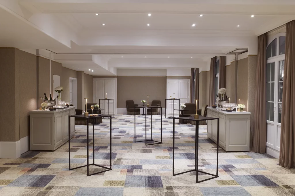 Cocktail à l'Hôtel le Normandy Barrière pour vos événements organisés par le Groupe Silam.