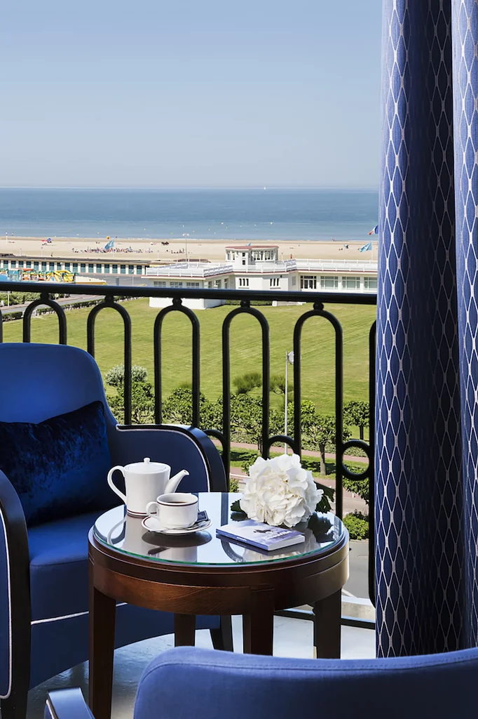 Vue de l'Hôtel le Royal Barrière pour vos événements organisés par le Groupe Silam.