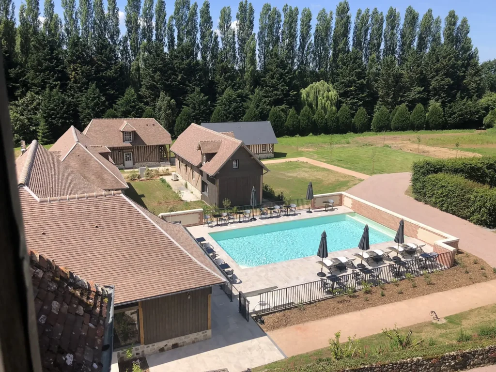Domaine de l'hôtel les manoirs des portes de Deauville, lieu événementiel référent du Groupe Silam.