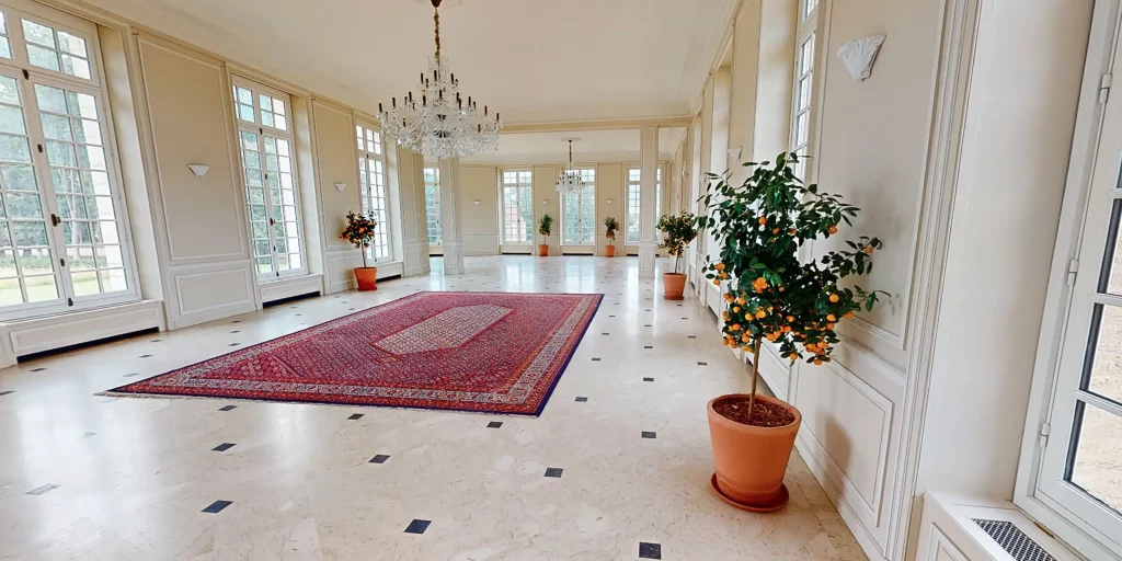 Salle magistrale dans un château champêtre à Belbeuf pour vos événements organisés par le Groupe Silam.