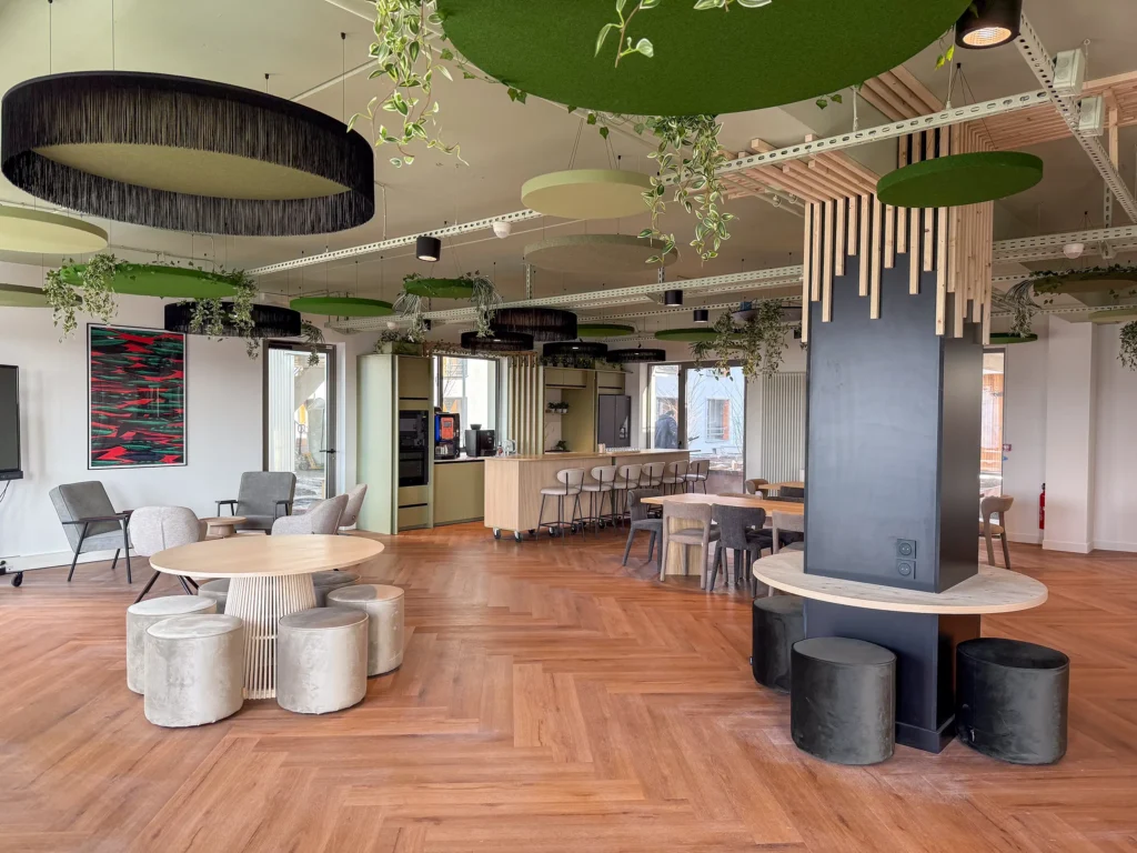 Salle de réception de proagora à Rouen, lieu partenaire du Groupe Silam.