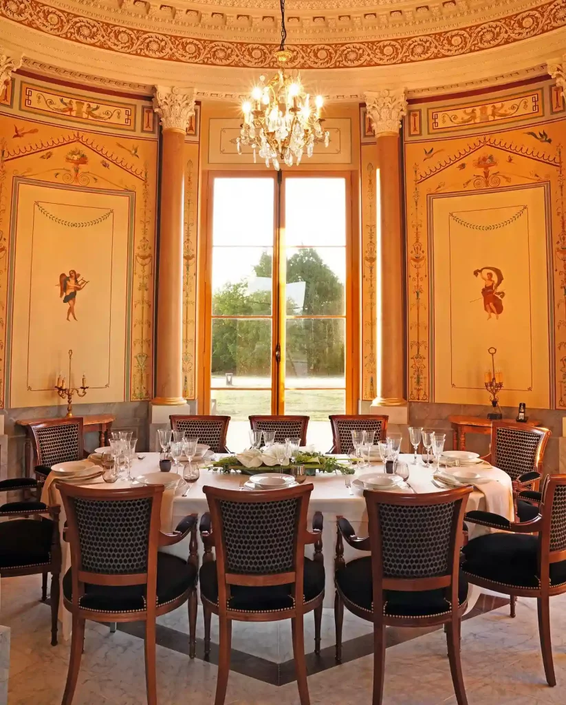 Dîner dans un château vue sur Seine partenaire du Groupe Silam.