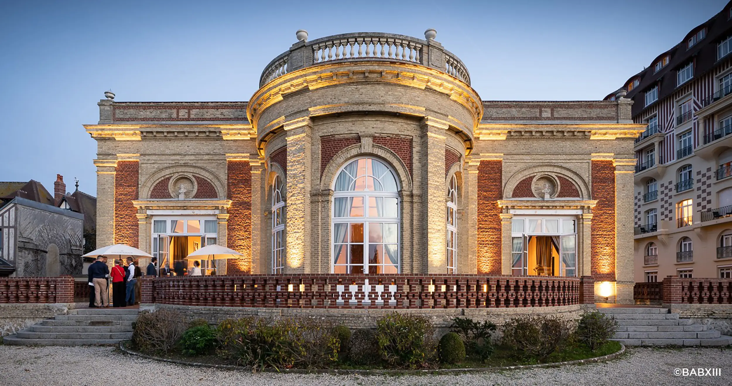 Villa au centre international de Deauville, lieu référent du Groupe Silam.