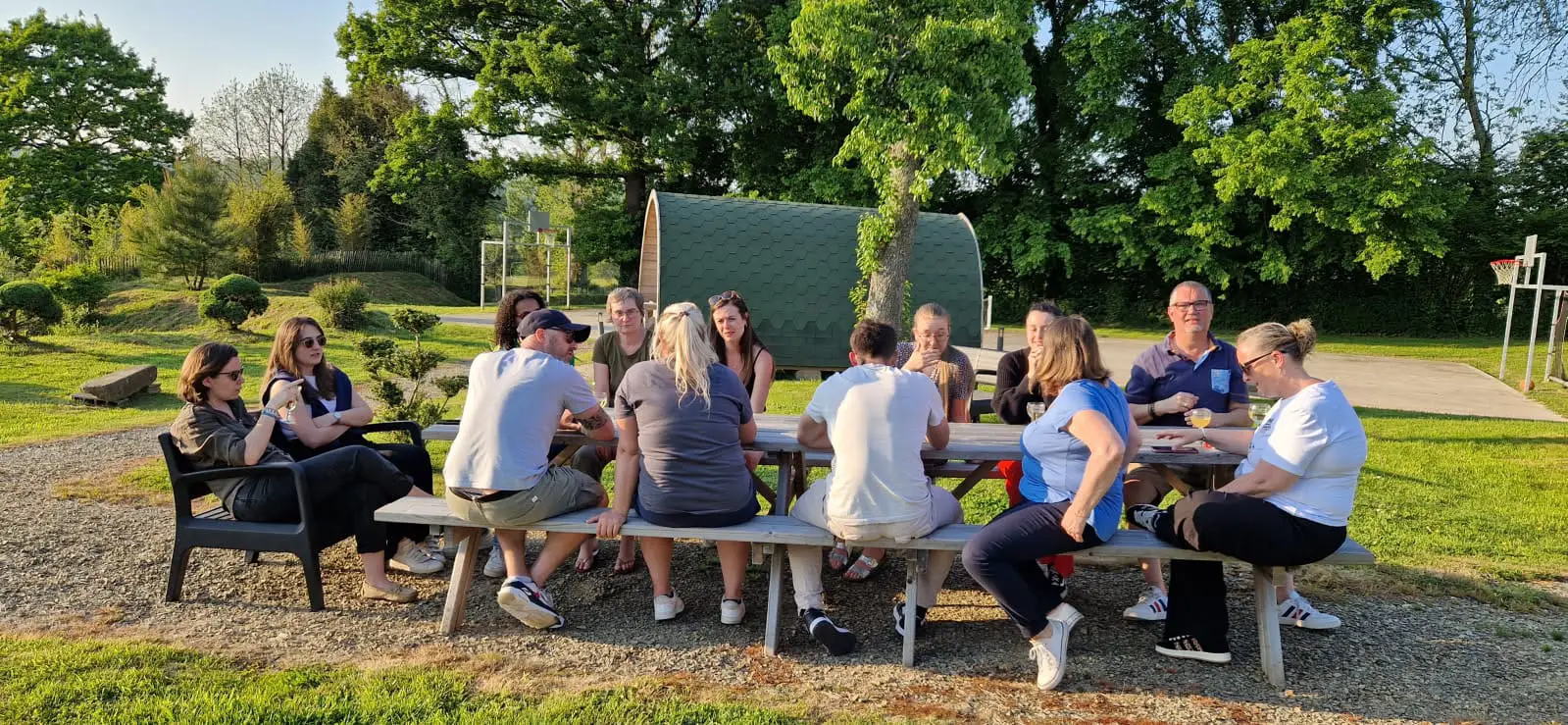 Cohésion d'entreprise en Normandie au Mont-Saint-Michel organisé par le Groupe Silam.