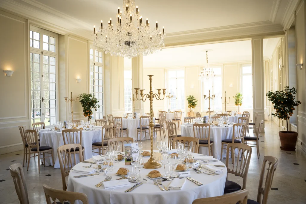Dîner d'entreprise en Normandie organisé par le Groupe Silam au château de Belbeuf.
