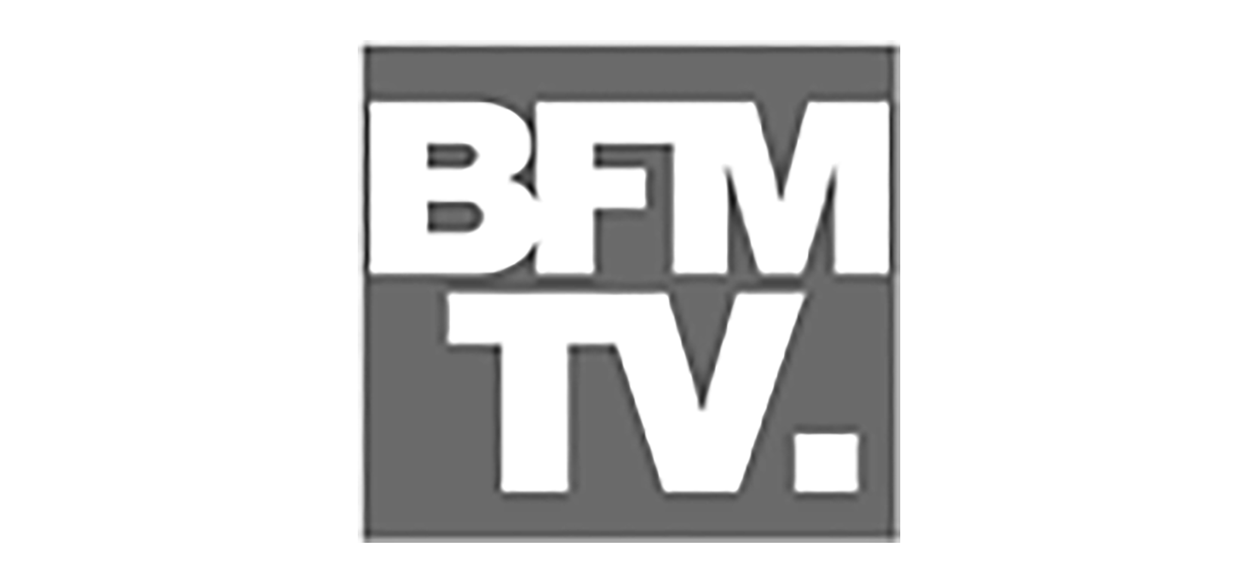 Logo de BFM TV. Groupe Silam agence événementielle à Rouen.