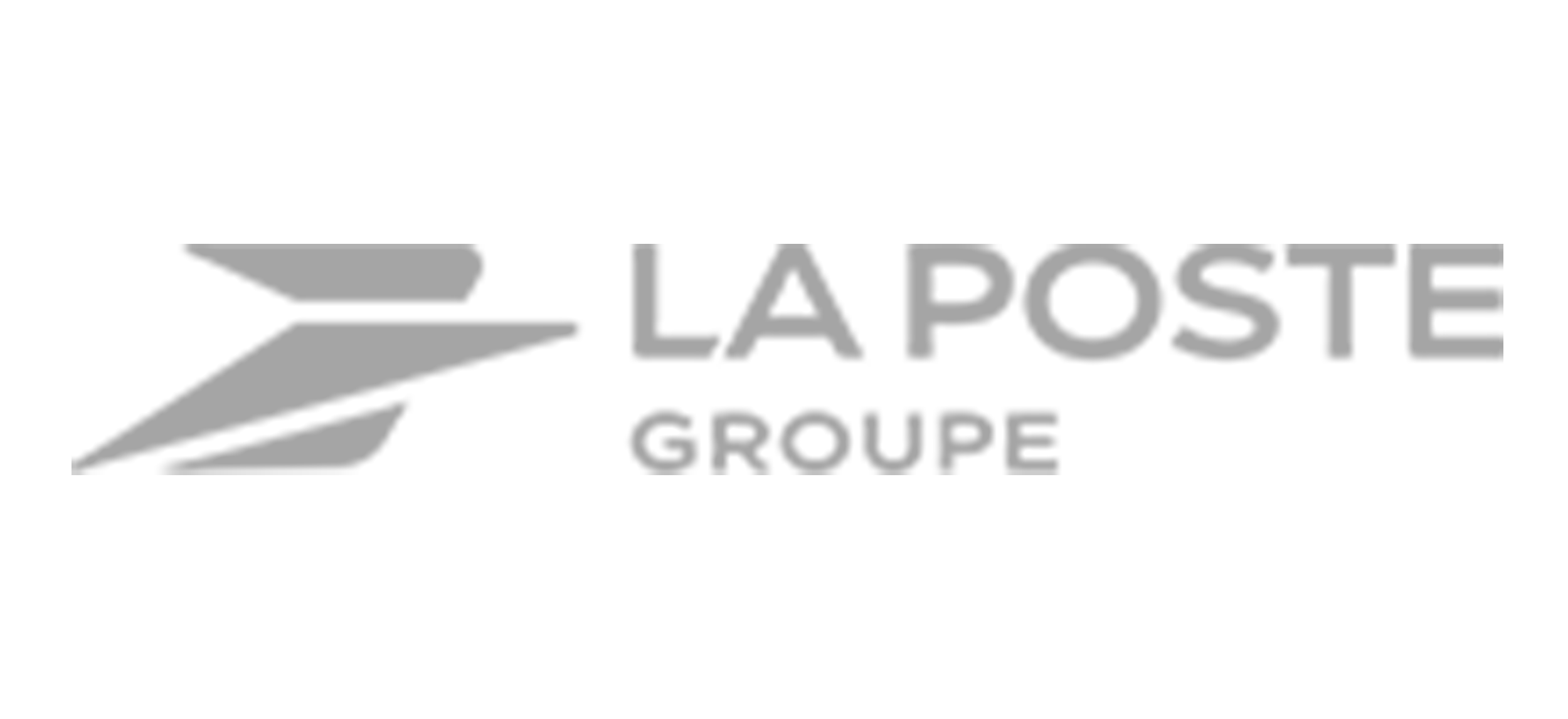 Logo de la poste groupe. Groupe Silam agence événementielle à Rouen.