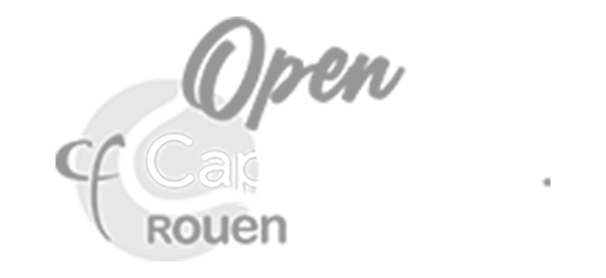 Logo de l'Open Capfinances Rouen Métropole. Groupe Silam agence événementielle à Rouen.