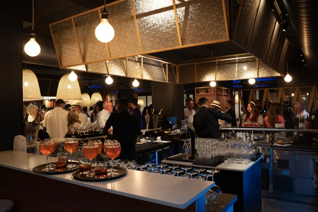 Bar dans un hôtel rouennais partenaire du Groupe Silam.