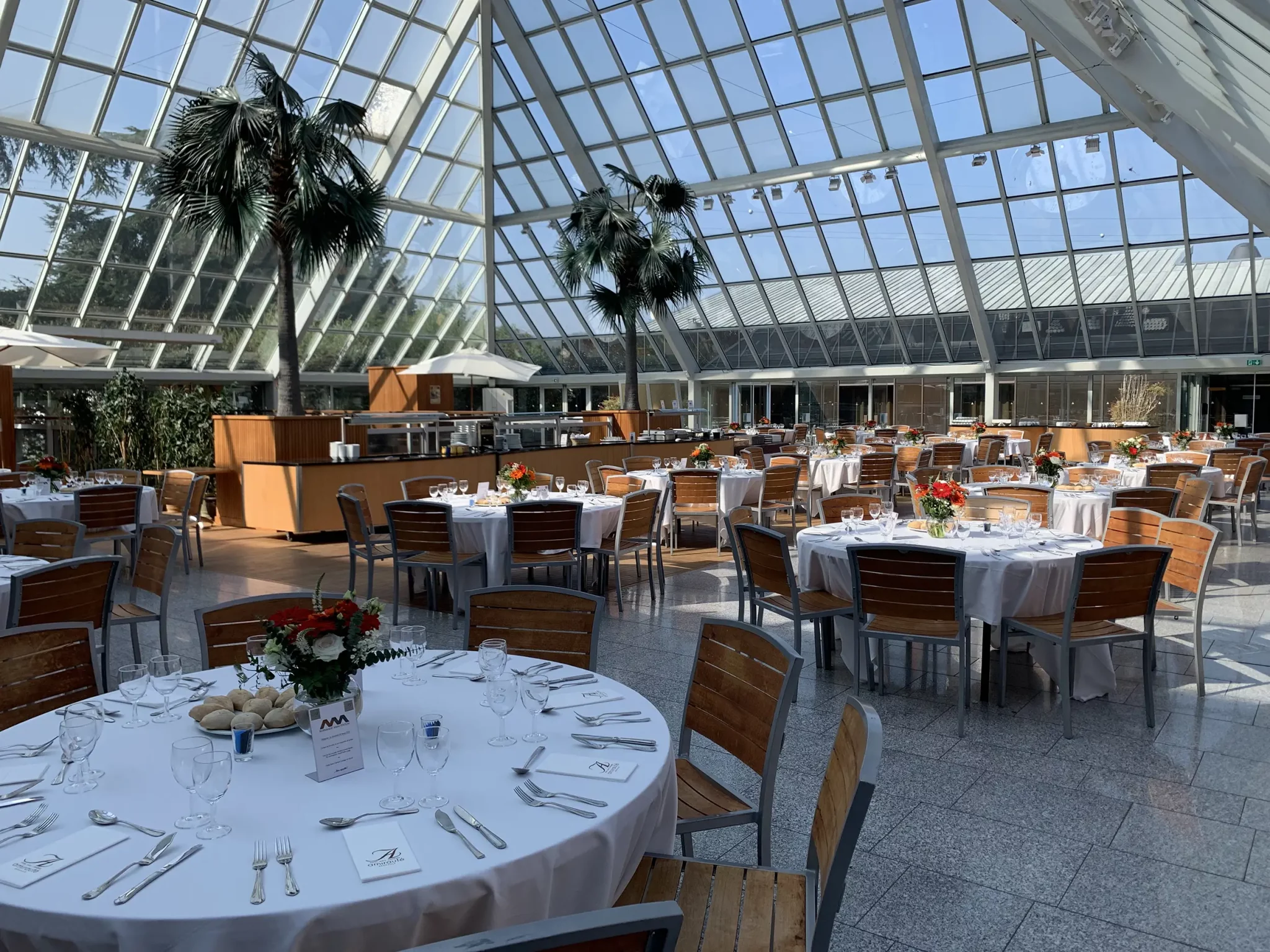 Verrière de l'amirauté hôtel Deauville partenaire du Groupe Silam.