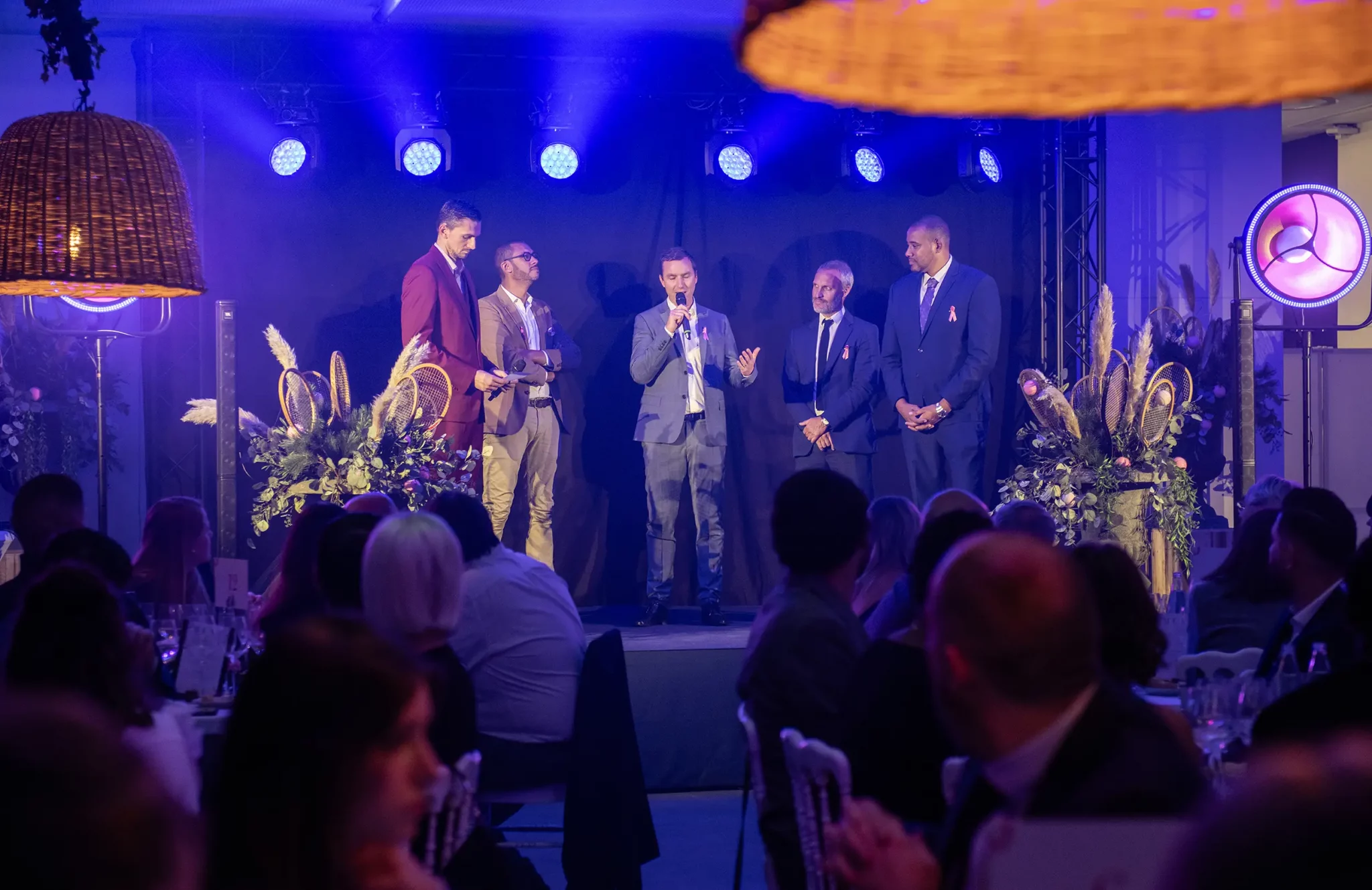 Sonorisation événementielle en Normandie pour l'Open de Tennis par le Groupe Silam.