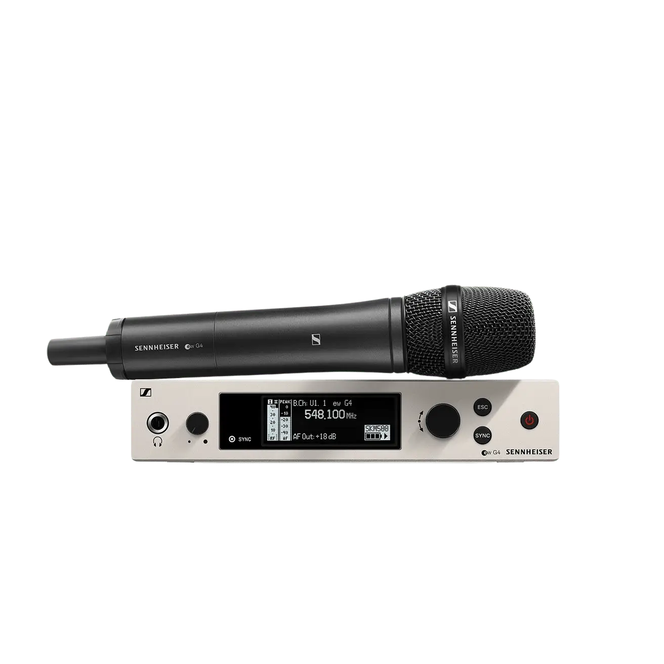 Micro Sennheiser dans le parc matériel du Groupe Silam.
