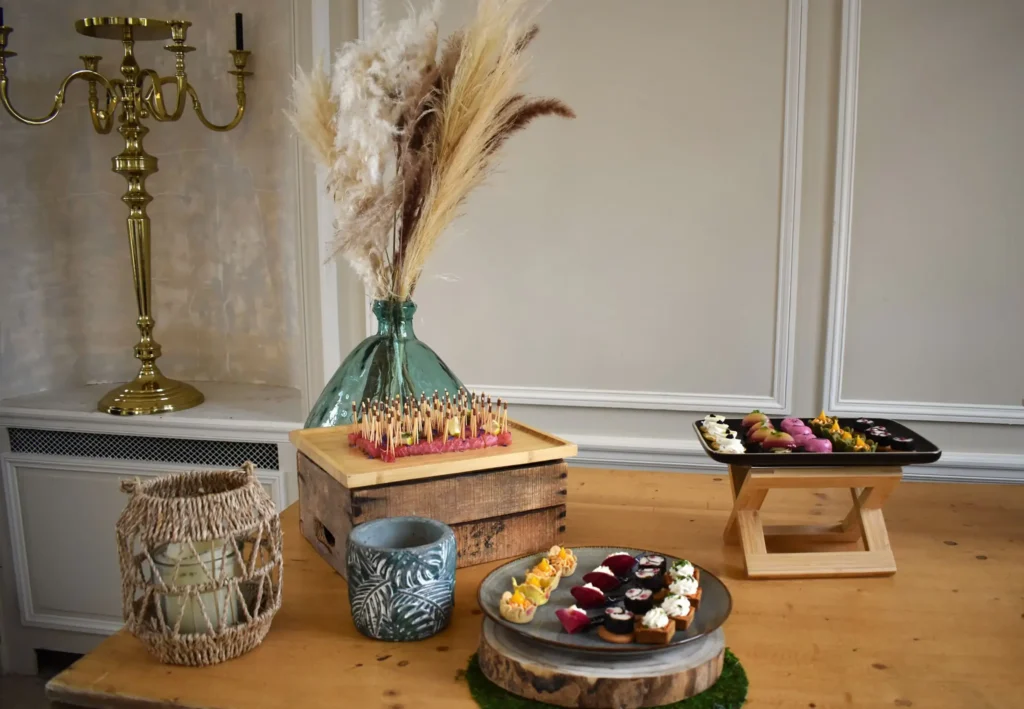 Cocktail au château de Belbeuf pour une conférence en Normandie organisée par le Groupe Silam.