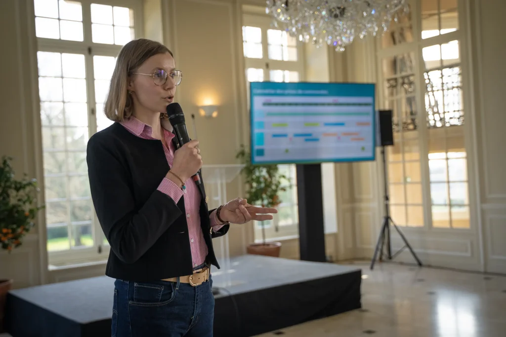 Discours au château de Belbeuf pour une conférence en Normandie organisée par le Groupe Silam.