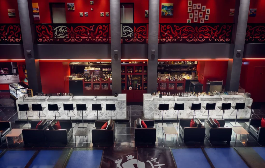 Bar d'un lieu partenaire du Groupe Silam à Rouen.