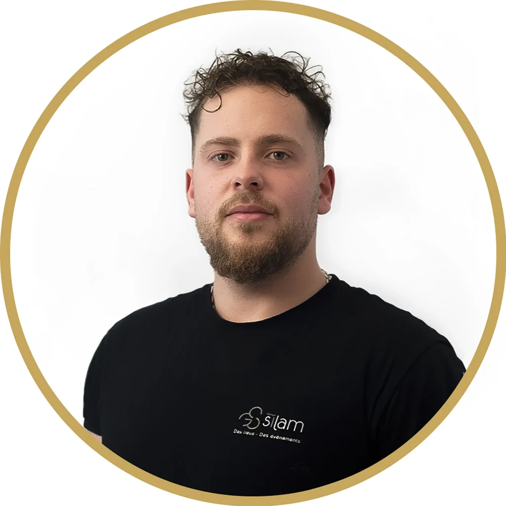 L'équipe événementielle du Groupe Silam en Normandie composée de Paul.