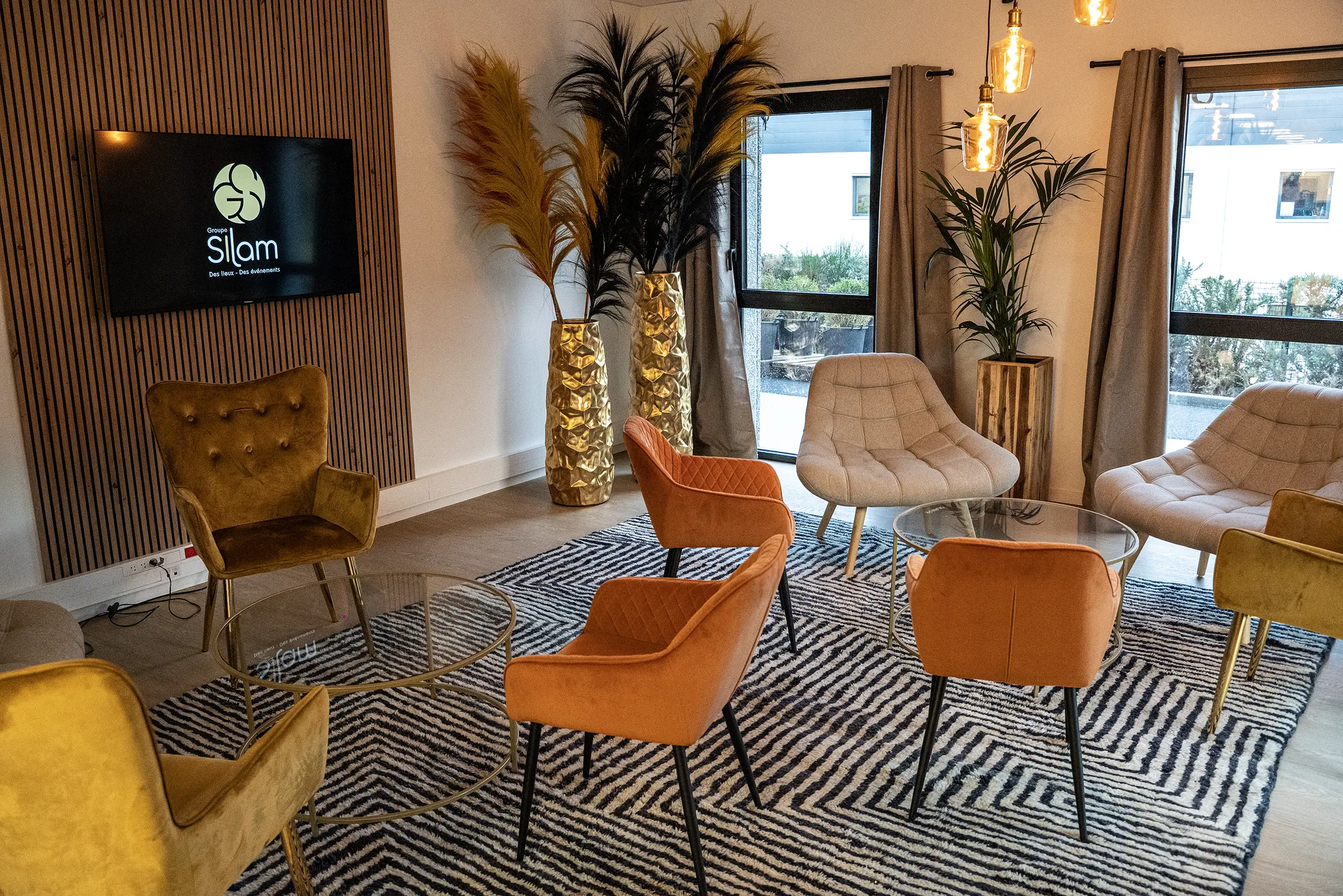 Location d'une salle de réunion et de réception en Normandie gérée par le Groupe Silam.