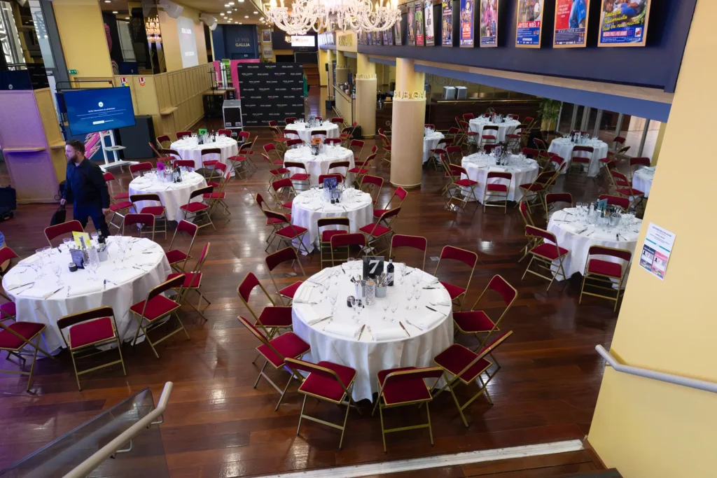 Dîner au Stade Jean Bouin, lieu référent pour vos événements organisés par le Groupe Silam.