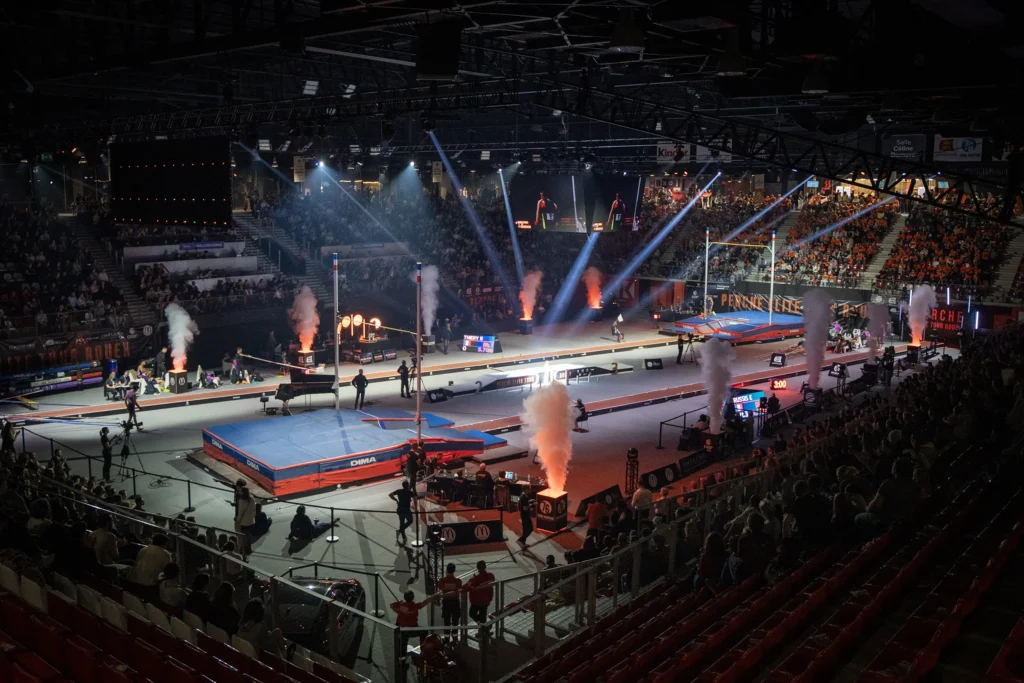 Technique vue d'en haut pour le Perche Elite Tour 2026 réalisée par le Groupe Silam.