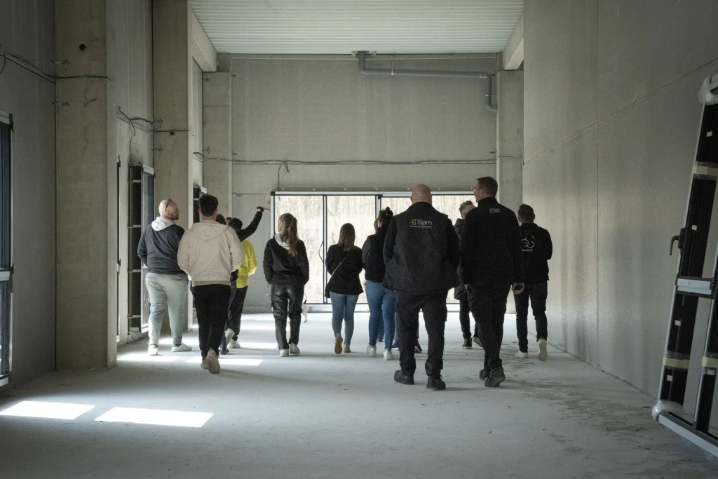 Construction des bureaux du Groupe Silam pour accueillir les futurs collaborateurs de nos offres d'emploi en Normandie.