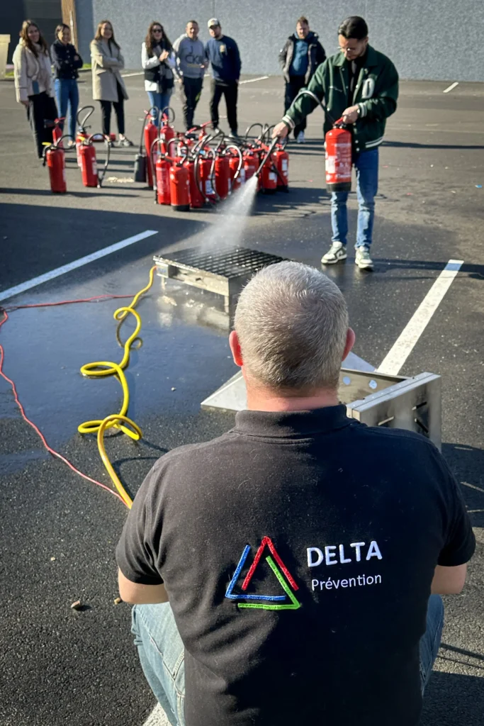 Formation incendie du Groupe Silam.