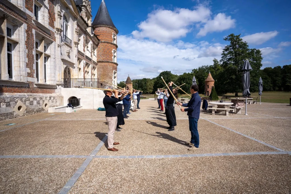 Incentive au Château de Tilly, lieu événementiel partenaire du Groupe Silam.