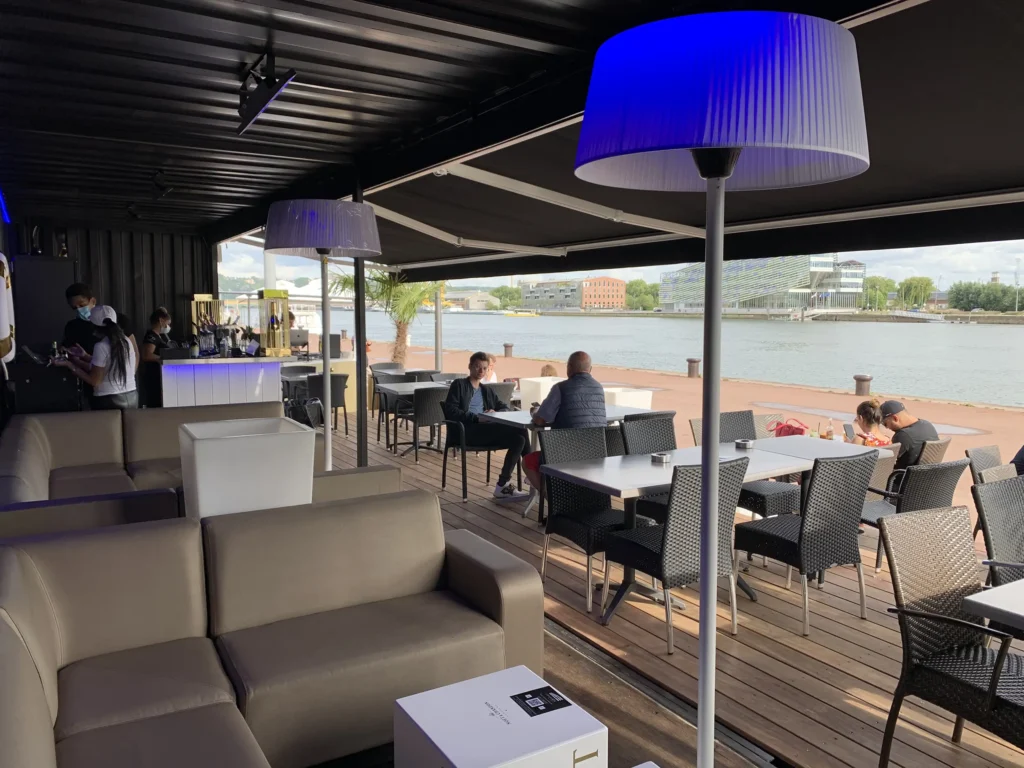 Installation événementielle itinérante proposée par le Groupe Silam pour les manifestations et événements en extérieur.