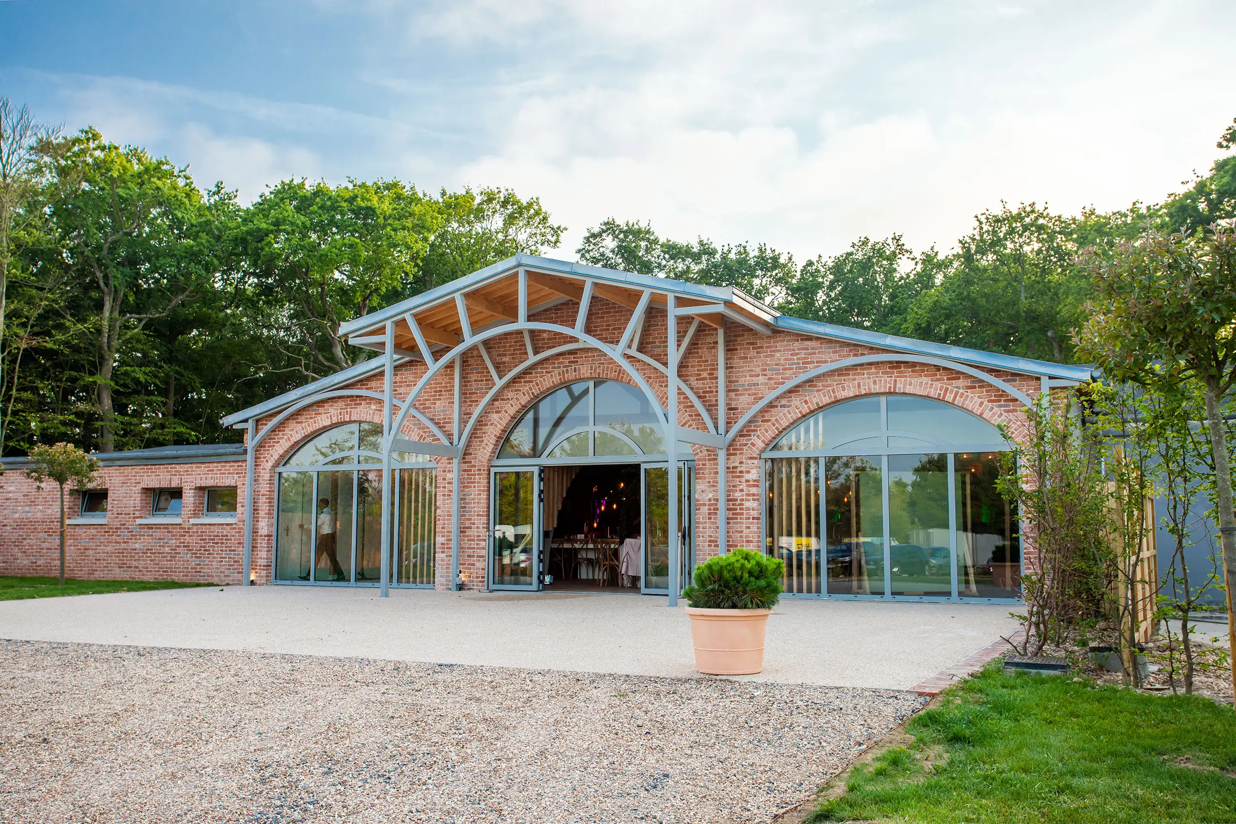 Salle de réception dans le Calvados pour des événements organisés par le Groupe Silam.