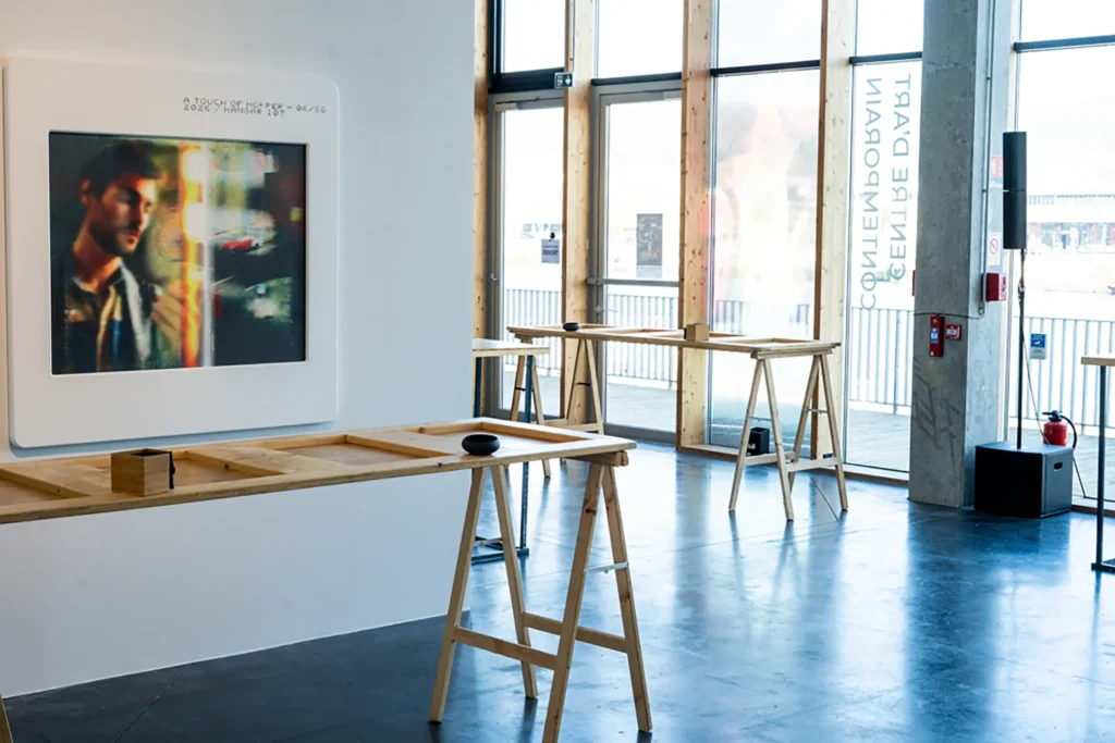 Exposition contemporaine dans un centre d'art à Rouen dont le Groupe Silam est Mécène.